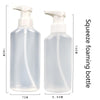 Hairdressing Foaming Bottle Styling Hot Foaming Bottle Hand Sanitizer Press And Bottling(Large 200ml)