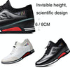 Men Spring Shoes Inner Height Increase Casual Sneakers, Size: 41(White 6cm)