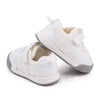 D2678 Autumn Baby Shoes Super Skin Children Sport White Shoees, Size: 20(White)