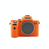 PULUZ Soft Silicone Protective Case for Sony ILCE-7MII / 7SMII / 7RMII(Orange)