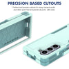 For Samsung Galaxy Z Fold6 5G 2 in 1 PC + TPU Phone Case(Light Green)