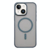 For iPhone 14 Frosted Skin Feel MagSafe Phone Case(Titanium Gray)