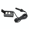 FY-11 Digital Thermometer Hygrometer with Probe, Black, for Aquariums