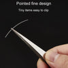 12 inch Thickened Stainless Steel Clamping AA Tweezers Gold And Silver Ring And Bracelet Soldering Tool