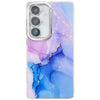 For Samsung Galaxy A16 5G Electroplated Marble Texture Phone Case(Purple Blue M18)