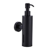 304 Stainless Steel Wall-mounted Manual Soap Dispenser, Style:Round Wall-mounted