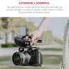 YELANGU C18 YLG0915A-B Video Camera Cage Stabilizer with Handle for Panasonic Lumix DC-S1H / DC-S1 / DC-S1R (Black)