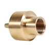 All Brass Flower Column Nozzle Inner Wire Garden Water Features Landscape Fountain Nozzle, Specification: DN50 2 inch