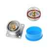 7/16 DIN Female Jack Connector 4-Hole Flange Solder 50 Ohm 18GHz