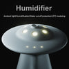FX-041 USB Charging UFO Shape Night Light Humidifier(Ocean Green)