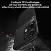 For Xiaomi Redmi Note 13 4G Classic Tilt Strip Grain Magnetic Shockproof PC + TPU Phone Case(Green)
