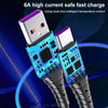 WK WDC-152 6A 8 Pin Fast Charging Data Cable, Length: 2m (White)