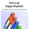 ROMOSS CB258S 3.5A 3-In-1 Telescopic Data Charging Cable USB-A To Type-C & 8 Pin & Micro Wire 1.1m (White)