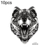 10 PCS Waterproof Arm Chest Scar Tattoo Sticker(Al-034)