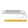 DC 12V 2.6W 6000K IP67 Marine RV Waterproof LED Stair Deck Dome Light Ceiling  Lamp, Aluminum Alloy Base