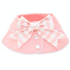 Light Yellow Dog Bandana Bib, M (20-25cm Neck) - Cat/Small Dog Scarf