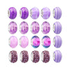 DIY Kids Bracelet Set Marine Beaded Set Box(Purple)