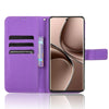 For vivo V40e 5G / iQOO Z9S 5G Diamond Texture Leather Phone Case(Purple)