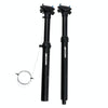 ZOOM Bicycle Wire-Controlled Hydraulic Lift Seat Tube Mountain Bike Seatpost, Size:31.6mm, Specification:400mm Internal Routing