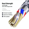 DUZZONA A7 2.4A USB to 8 Pin Charging Data Cable, Length:1m