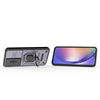 For Samsung Galaxy A36 5G Sliding Camshield TPU + PC Shockproof Phone Case with Holder(Purple)