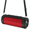 New Rixing NR-6013 Bluetooth 5.0 Portable Outdoor Wireless Bluetooth Speaker with Shoulder Strap(Red)