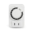2 PCS ChangXin Electric Vehicle Timer Charger Mechanical Timer Socket Countdown Off Timer Socket(CX-05 110V)