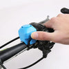Bicycle Electric Horn with Bell (Blue)