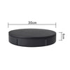 30cm Charging Rotating Display Stand Video Shooting Turntable, Load: 100kg, Power Plug:UK Plug(Black)