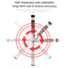 SNDWAY SW-LR180 Foldable Digital Display 2m Horizontal Ruler Engineering Inspection Ruler
