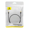 Baseus PCWL-A108 High Speed CAT8 40Gigabit Ethernet Round Cable, Length:0.5m(Black)