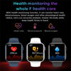 LY008 Max 1.9 inch Silicone Watchband Color Screen Smart Watch(Black)