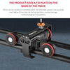 YELANGU L50E 60cm Splicing Camera Slider Dolly Rail + L5i Dolly Car