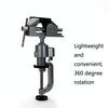 8003-2 Aluminum Alloy Dual-Purpose Table Pliers 360-Degree Rotating Bench Vise Flat-Nose Universal Pliers