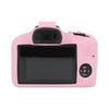 For Canon EOS R100 Glossy Soft Silicone Protective Case(Pink)