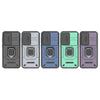 For Samsung Galaxy A56 5G Sliding Camshield TPU + PC Shockproof Phone Case with Holder(Green)
