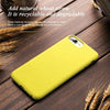 For iPhone 6 Plus & 6s Plus Starry Series Shockproof Straw Material + TPU Protective Case(Yellow)