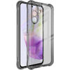 For Samsung Galaxy A56 5G imak Shockproof Airbag TPU Phone Case(Transparent Black)