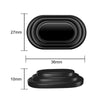 10pcs Car Door Shock-Absorbing Cushion Pad Enlarged Sound-Proof Silicone Pad(No Logo)