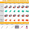338pcs/Set DT Connector Kit Crimping Tool Set(2P/3P/4P/8P/6P/12P)