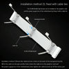 AOSOR AL300 Computer Glow Line ARGB Neon Cable Motherboard Chassis Light Strip Light Board Decoration(White)