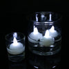 12 PCS  Waterproof Candles SPA Shower Water Decorative Candle Lights LED Floating Candles(Cool White Light)