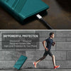 For Samsung Galaxy S20 Ultra Embossed Multi-functional Wallet Retro Leather Phone Case(Dark Green)
