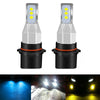 1 Pair P13W DC 12V-24V 12W 1800LM Car LED Fog Light(White Light)
