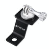 PULUZ Aluminum Alloy Motorcycle Fixed Holder Mount with Tripod Adapter & Screw for GoPro, Insta360, DJI and Other Action Cameras(Silver)
