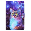 For Samsung Galaxy Tab A8 10.5 2021 Electric Pressed TPU Leather Tablet Case(Star Cat)