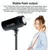 TRIOPO Oubao TTR300W Studio Flash with E27 150W Light Bulb