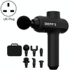 X6 Body Massage Band Rechargeable Muscle Massager Relaxer, UK Plug(Black)