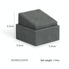 5.5x5.5x5.5cm Stud Holder Gray Jewelry Display Microfiber Jewelry Props Display Rack
