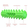 Dog Squeaky Chew Toy with Teeth Cleaning, Floating, Yellow